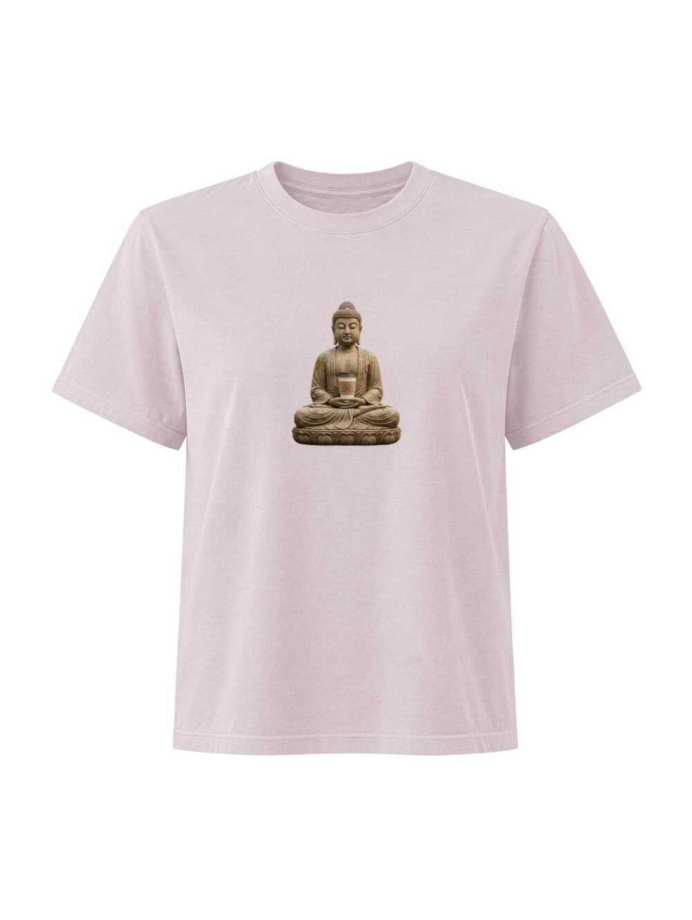 ZEN COFFEE Original design Women's Heavyweight Garment Dye Tee